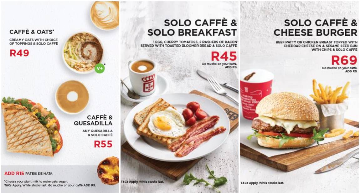 Vida e caffe deals menu