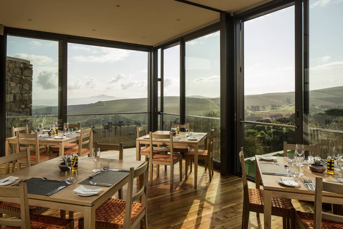 The Tangram Restaurant at Durbanville Hills now open for Breakfast Lunch